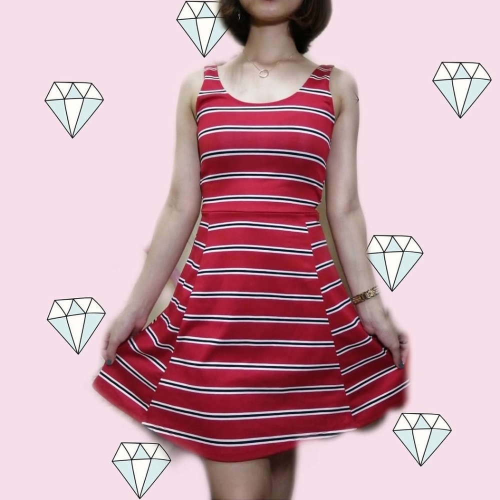 🆕️Divided by ️H&M Women's Fit & Flare Dress Sz 4